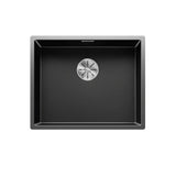 Blanco Claron 500-IF Sink Single Bowl Inset/Flushmount 540x440mm Dark Steel 528003