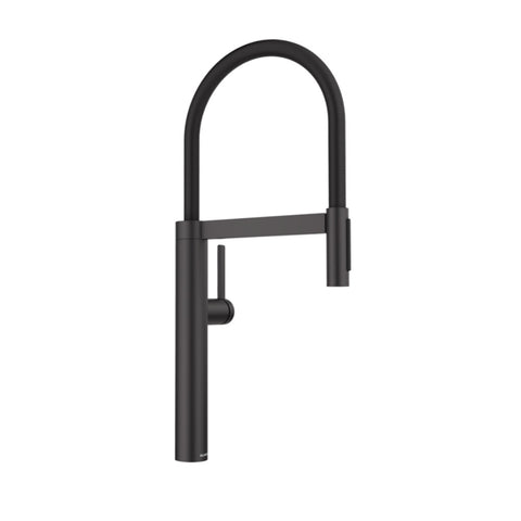 BLANCO culina-S II High Arch Flexible Tap Black Matt 527496