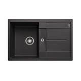 Blanco Metra 45S Sink 780x500mm Topmount (Left Hand Bowl) Silgranit Anthracite 528043