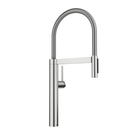 BLANCO culina-S II High Arch Flexible Tap PVD Steel 527495