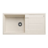 Blanco Metra Xl 6S Sink 1000x500mm Topmount (Left Hand Bowl) Silgranit White 528053