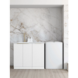 Otti Bondi Laundry Cabinet 1060mm White / Matte White Top LA-1060-BOW-MW