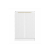 Otti Bondi Laundry Cabinet 1300mm White / Cloudy Carrara Top LA-1300-BOW-CA