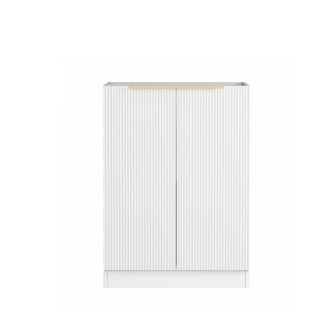 Otti Bondi Laundry Cabinet 1300mm White / Cloudy Carrara Top LA-1300-BOW-CA