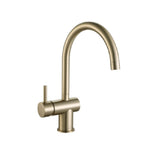 Vito Bertoni Wish2 Gooseneck Sink Mixer Save Mode Brass 42496