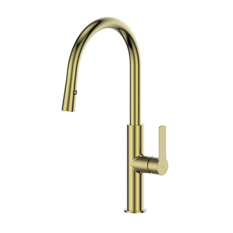 Greens Astro Ii Pull-Down Sink Mixer PVD Brushed Brass LF254383BB