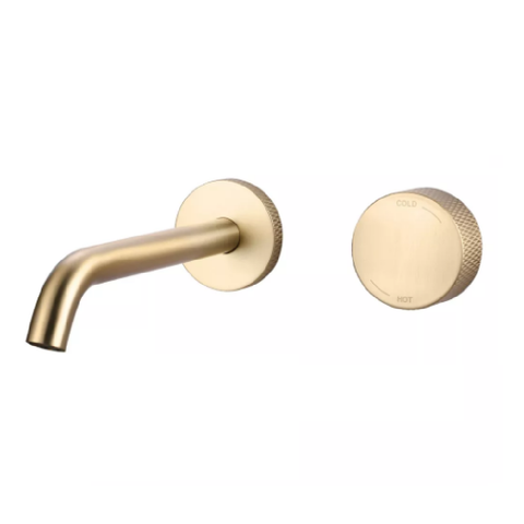 Vito Bertoni Luxx Wall Basin Set 220mm Brass 62065