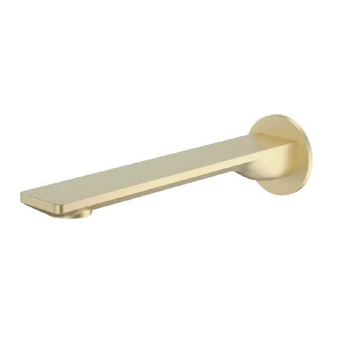 Caroma Urbane II Basin / Bath Outlet 220mm - Round Cover Plate -Lead Free Brushed Brass 99667BB6AF