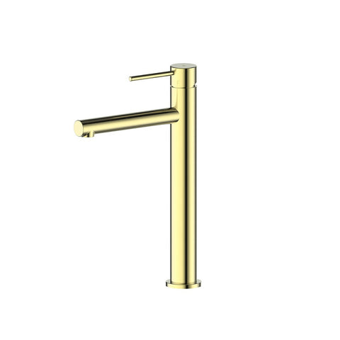 Greens Maci Tower Basin Mixer PVD Brushed Brass 21202566