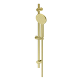 Greens Glide Rainboost Adjustable Rail Shower PVD Brushed Brass 54400BB