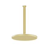 Greens Glide Rainboost Ceiling Shower PVD Brushed Brass 57310BB