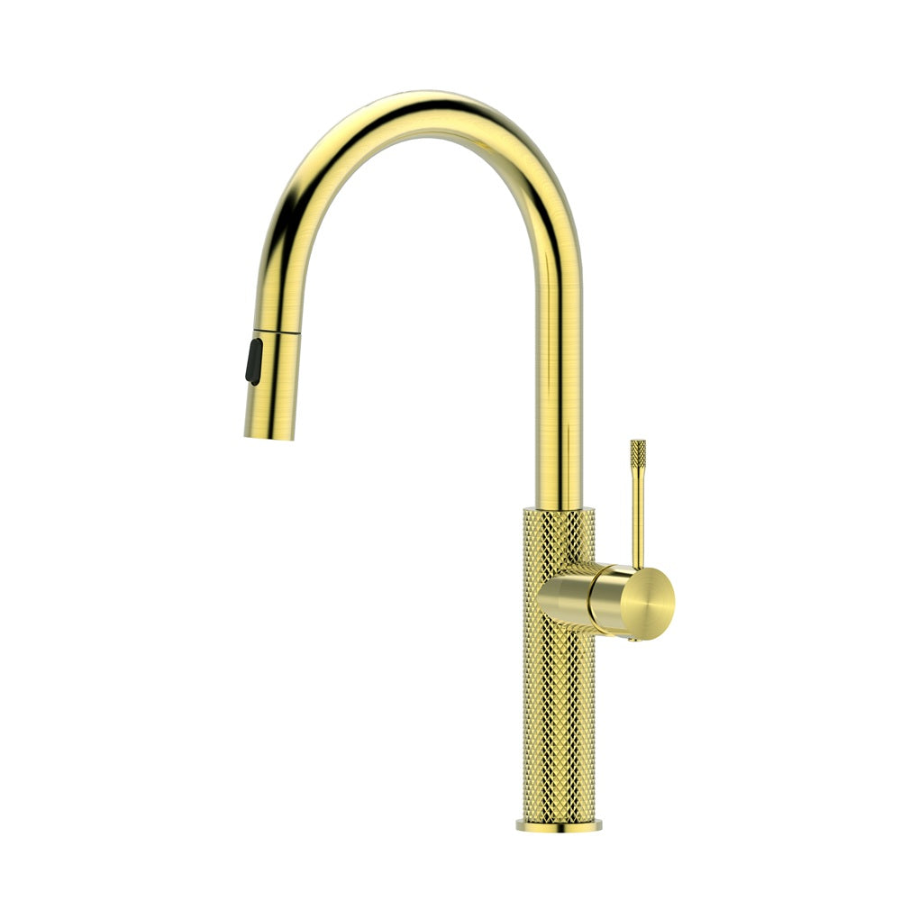 Amelie Tiara Sink Mixer Brushed Brass WT 7566BB