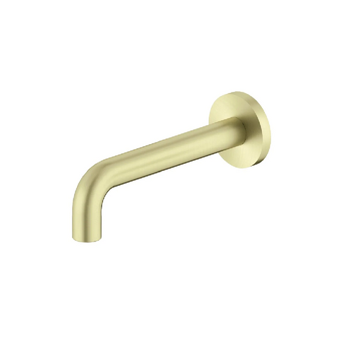 Nero X Plus Wall Basin Set (180mm Spout Only) Brushed Gold NR201607BsBG
