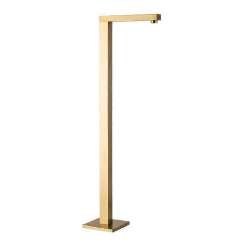 Vito Bertoni AQ Floor Mounted Bath Filler Square Brass 98857