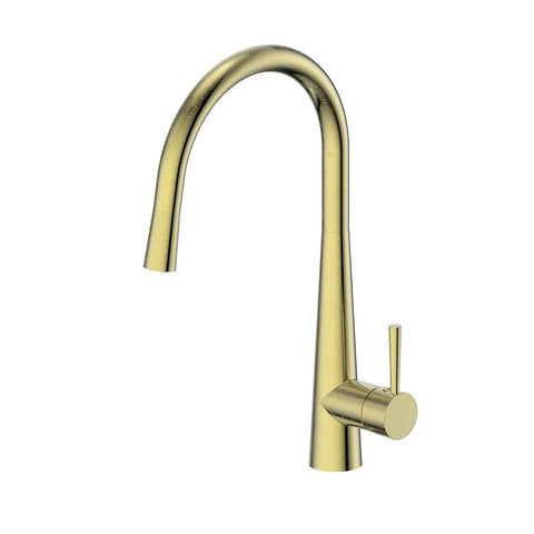 Greens Galiano Pull-Down Sink Mixer PVD Brushed Brass LF175203BB