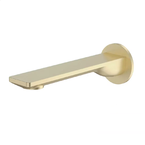 Caroma Urbane II Basin / Bath Outlet 180mm - Round Cover Plate -Lead Free Brushed Brass 99665BB6AF