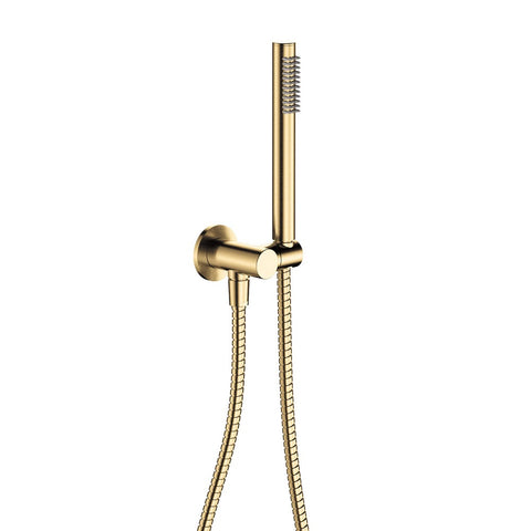 Fienza Isabella Hand Shower Round Plate Urban Brass 433203UB