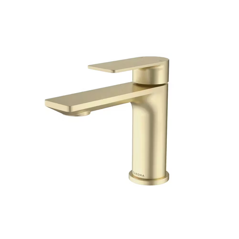 Caroma Urbane II Basin Mixer Lead Free Brushed Brass 98608BB6AF