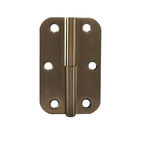 Lockwood Right Hand Lift Off Radius 90 x 60 mm x 1.5 mm Hinge Bz PVD (Pack of 2) Satin Bronze VIVRLR/BZPVD