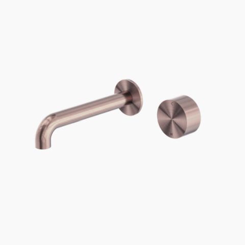 Nero Kara Progressive Wall Basin/Bath Set 260mm Trim Kits Only Brushed Bronze NR271907AT260BZ