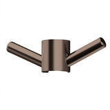 Phoenix Vertical Rail Hook Round Brushed Bronze 650-8780-24