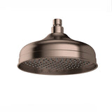 Phoenix Cromford Shower Rose 210mm Brushed Bronze 134-5002-24