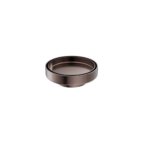 Nero 130mm Round Floor Waste 80mm Outlet Brushed Bronze NRFW004BZ