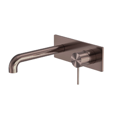 Nero Mecca Wall Basin / Bath Set 160mm Trim Kits Only Brushed Bronze NR221910A160TBZ