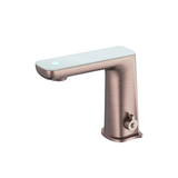 Nero Claudia Sensor Mixer With White Top Display Brushed Bronze NR222102BZ