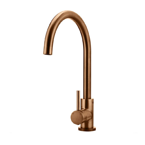 Meir Round Kitchen Mixer Tap Lustre Bronze MK03-PVDBZ