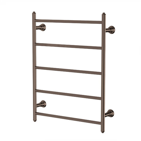 Phoenix Cromford Heated Towel Ladder 550mm x 750mm Brushed Bronze 134-8750-24