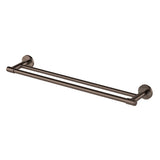 Phoenix Vivid MKII Double Towel Rail 600mm Brushed Bronze 146-8110-24