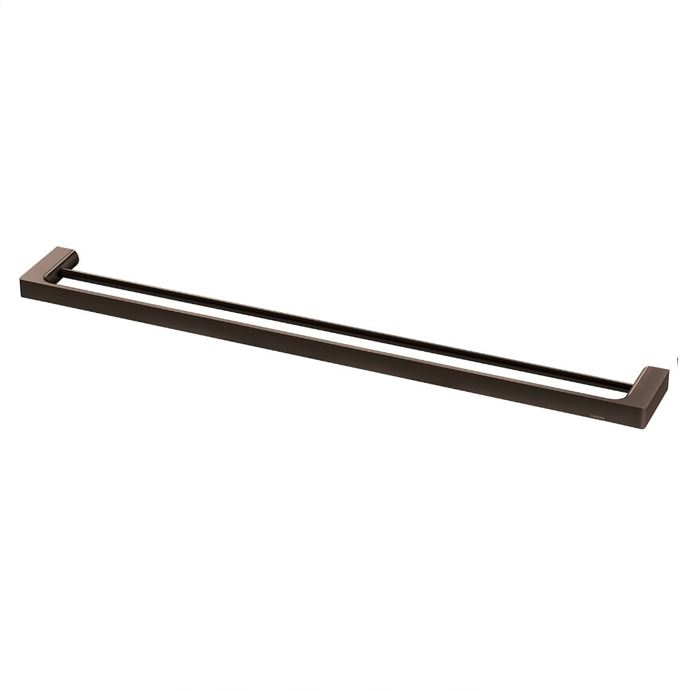Phoenix Gloss Double Towel Rail 800mm Brushed Bronze GS811-24