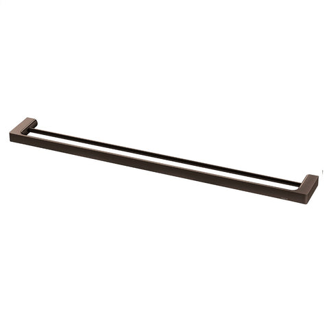 Phoenix Gloss Double Towel Rail 800mm Brushed Bronze GS811-24