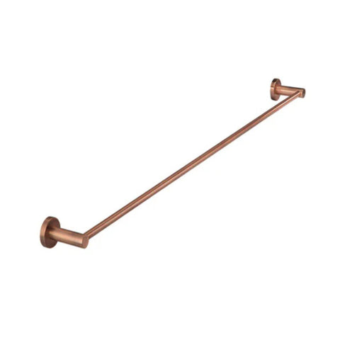 Meir Round Single Towel Rail 300mm Lustre Bronze MR01SR30PVDBZ