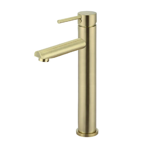 Meir Round Tall Basin Mixer PVD Tiger Bronze MB04-R2-PVDBB