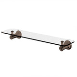 Phoenix Cromford Glass Shelf 450mm Brushed Bronze 134-8600-24