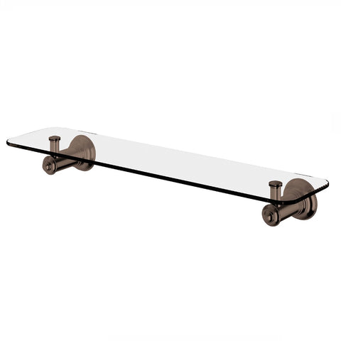 Phoenix Cromford Glass Shelf 450mm Brushed Bronze 134-8600-24