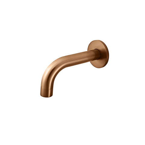 Meir Round Curved Spout 130mm Lustre Bronze MS05-130-PVDBZ