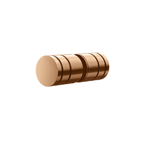 Meir Shower Door Round Handle Lustre Bronze MGA04N-PVDBZ