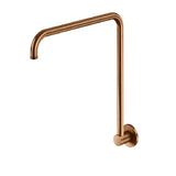 Meir High Rise Shower Arm Lustre Bronze MA11-PVDBZ