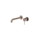 Nero Mecca Wall Basin/Bath Mixer Separate Back Plate 120mm Brushed Bronze NR221910C120BZ