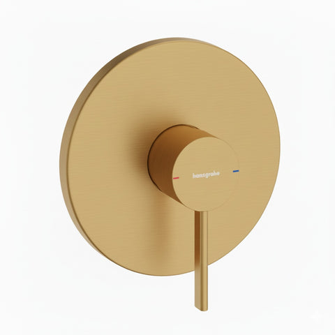 Hansgrohe Zesis S Single Lever Shower Mixer For Concealed Installation For Ibox Universal Brushed Bronze 74616143