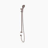 Nero Mecca Care 25mm Grab Rail And Adjustable Shower Rail Set 900mm Brushed Bronze NRCS004BZ