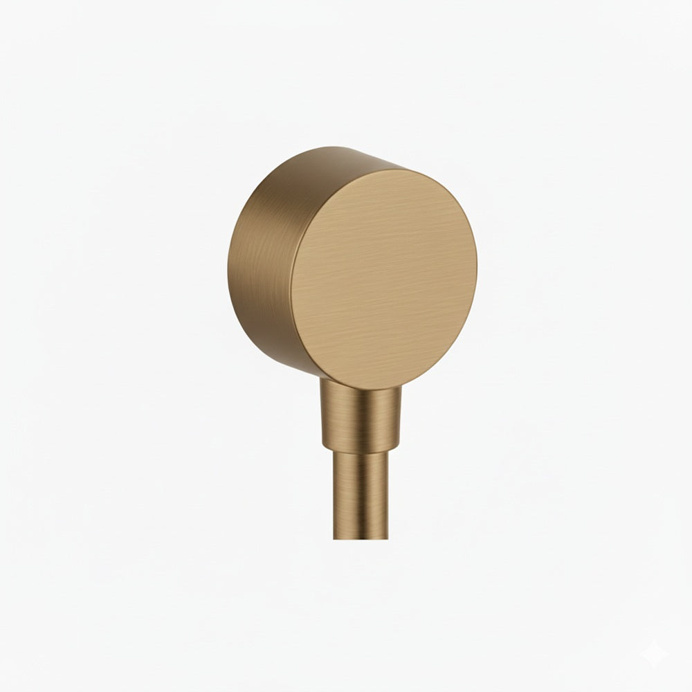 Hansgrohe Fixfit S Wall Outlet Brushed Bronze 27453143