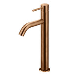 Meir Piccola Tall Basin Mixer Tap Lustre Bronze MB03XL.01-PVDBZ