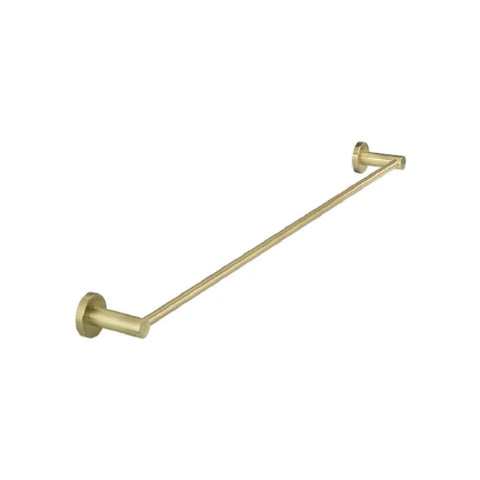 Meir Round Single Towel Rail 600mm PVD Tiger Bronze MR01-SR60-PVDBB