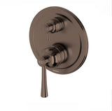 Phoenix Cromford SwitchMix Shower / Bath Diverter Mixer Fit-Off Kit Brushed Bronze 134-2940-24-1