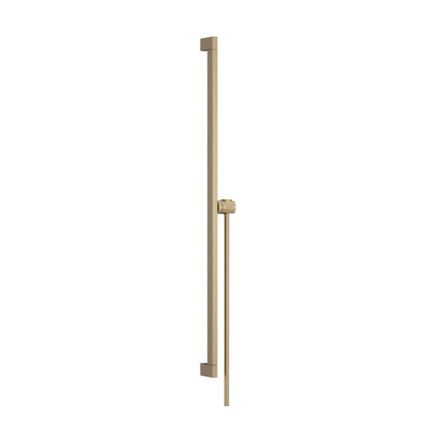 Hansgrohe Unica Shower Bar E Puro 90 cm w/ Easy Slide Hand Shower Holder & Isiflex Shower Hose 160 cm Brushed Bronze 24403140