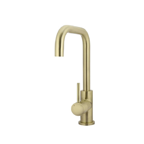 Meir Round Kitchen Mixer Tap PVD Tiger Bronze MK02-PVDBB